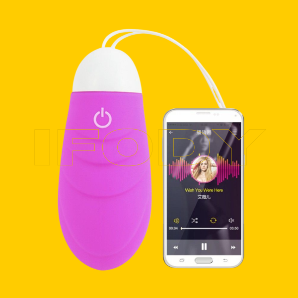 Bullet Recarregavel 10 Modos De Vibrações Por App Via Bluetooth Aidi Vibradores