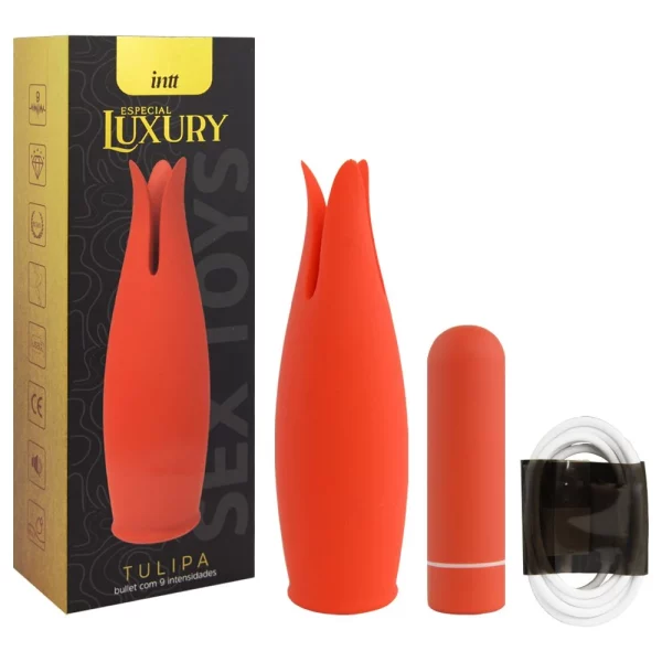 Tulipa Especial Luxury Vibrador 09 Variações – Intt Vibradores