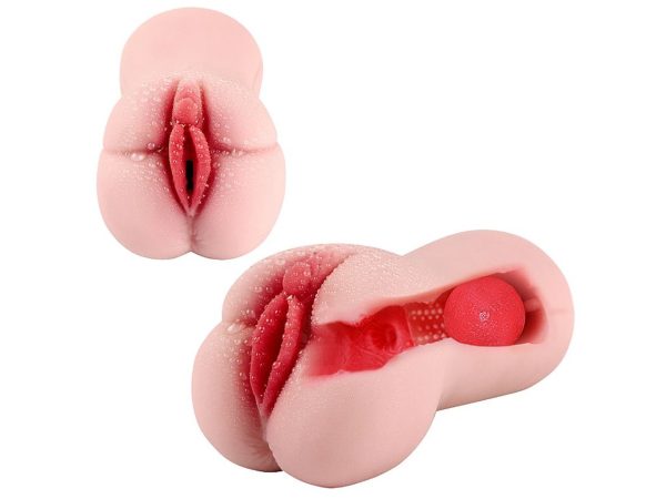 Masturbador Cyber Skin Formato De Vagina Red Meatball Masturbadores