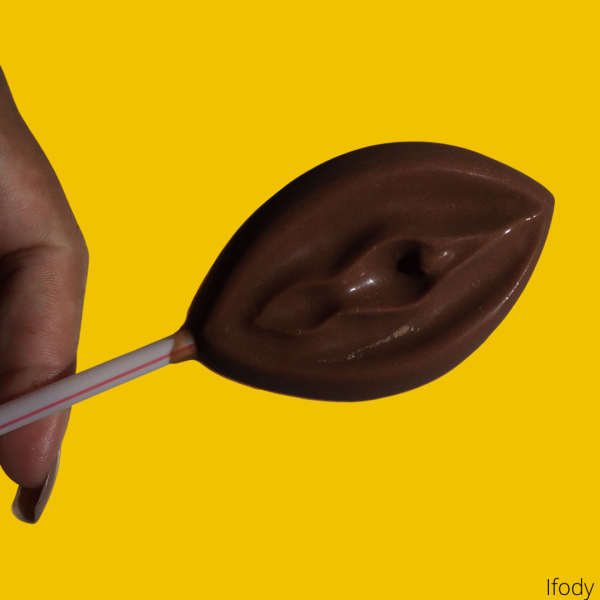 Chocolate Em Formato De Vagina Pirulito
