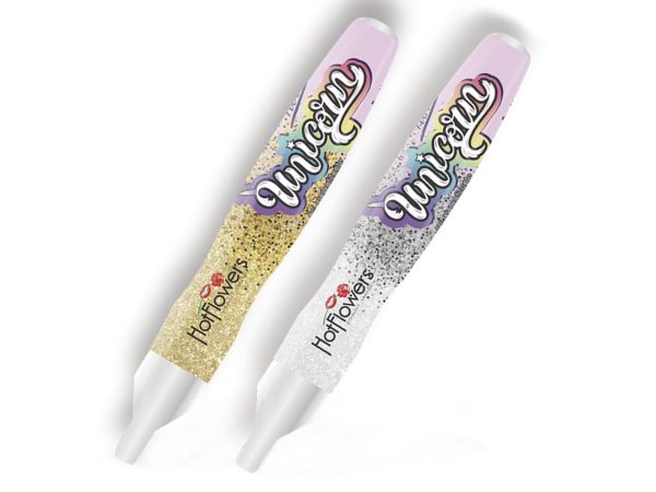 Caneta Comestível Hot Pen Glitter Unicorn 35 G – Hot Flowers Cosméticos