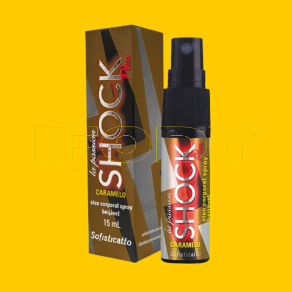 Shock Plus Caramelo Vibrador Líquido 15Ml – Sofisticatto Cosméticos