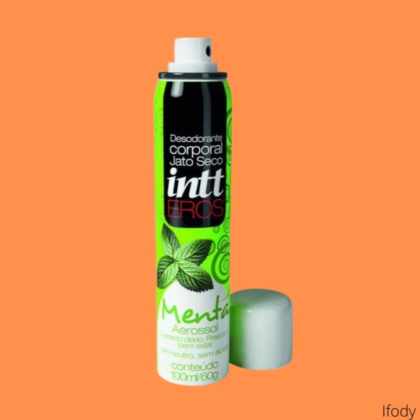 Desodorante Íntimo Aerossol Eros Menta 100 Ml – Intt Banho E Higiene E Perfumes