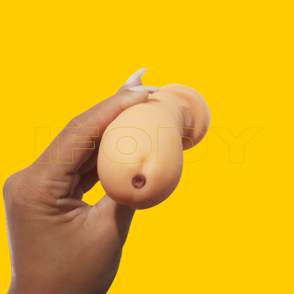 Penis Ejaculador Com Ventosa 19,0 X 4,5 Cm – Pele Clara Eco Pênis E Plugs